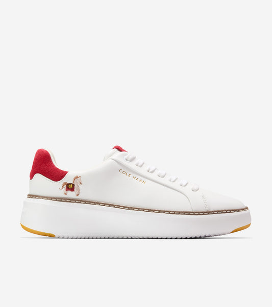 W34767:WHITE/RIO RED SUEDE/LNY