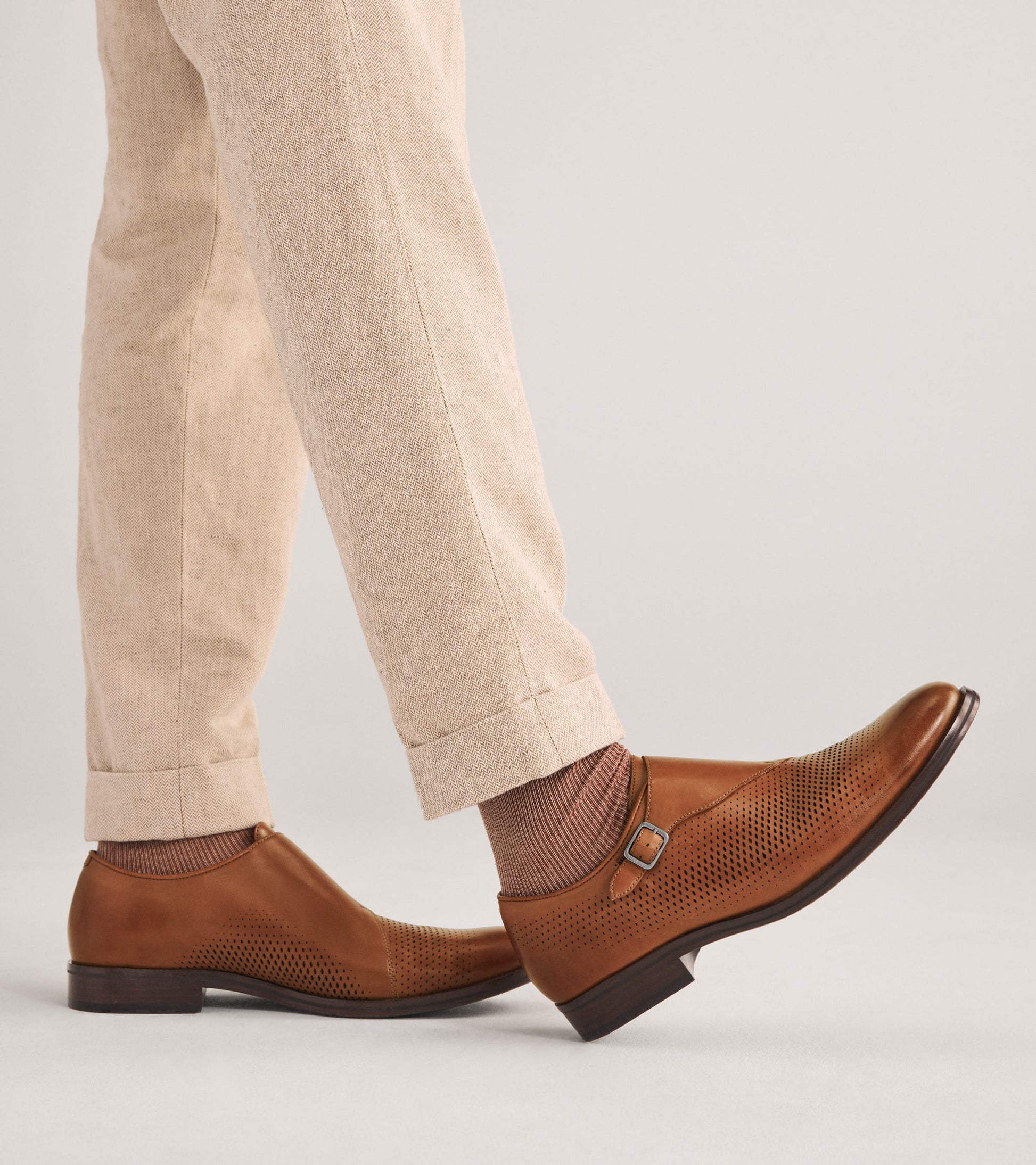 C38367:CH BRITISH TAN/CH DARK CHOCOLATE