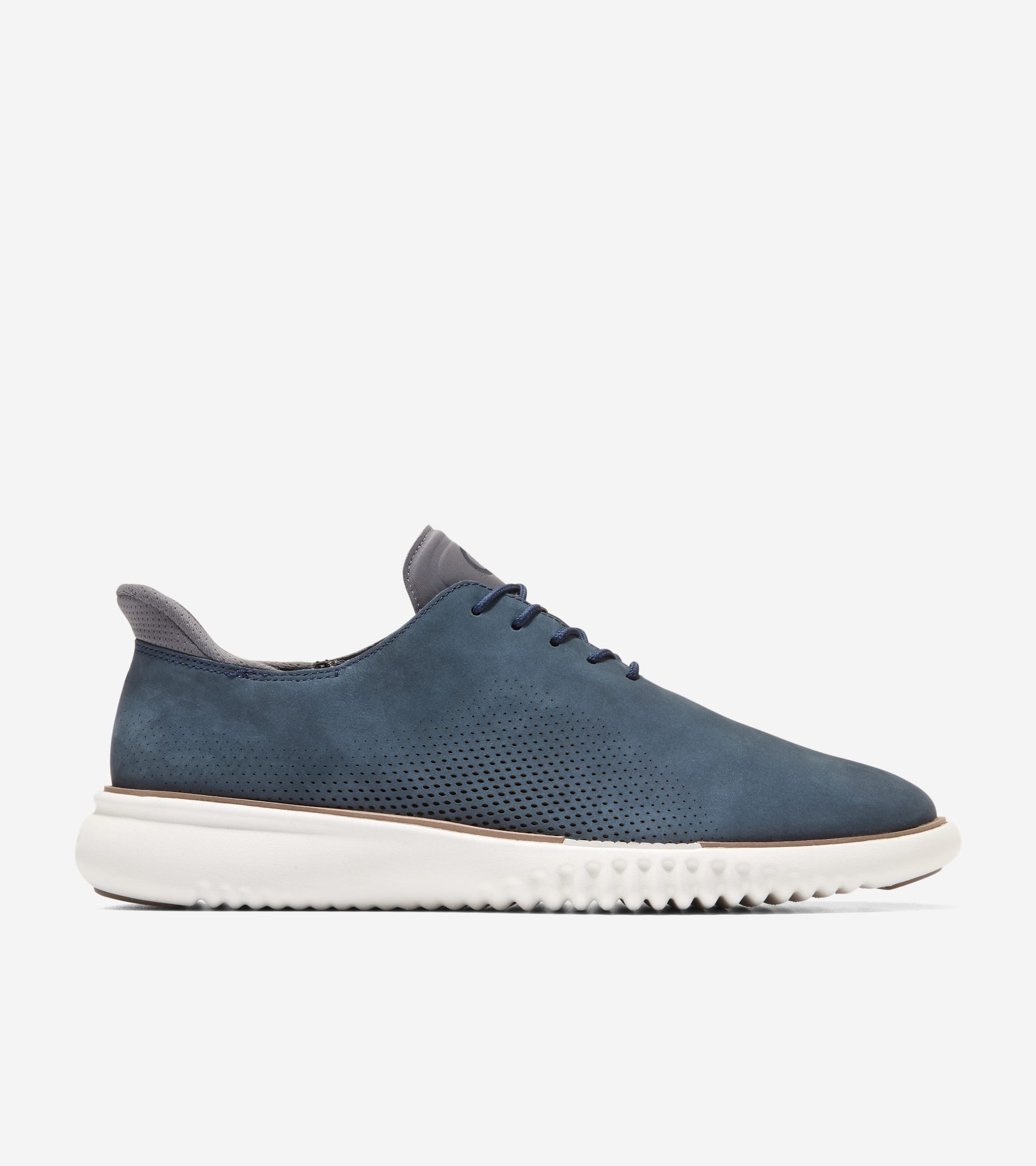 C42837:NAVY BLAZER NUBUCK / CASTLEROCK / IVORY
