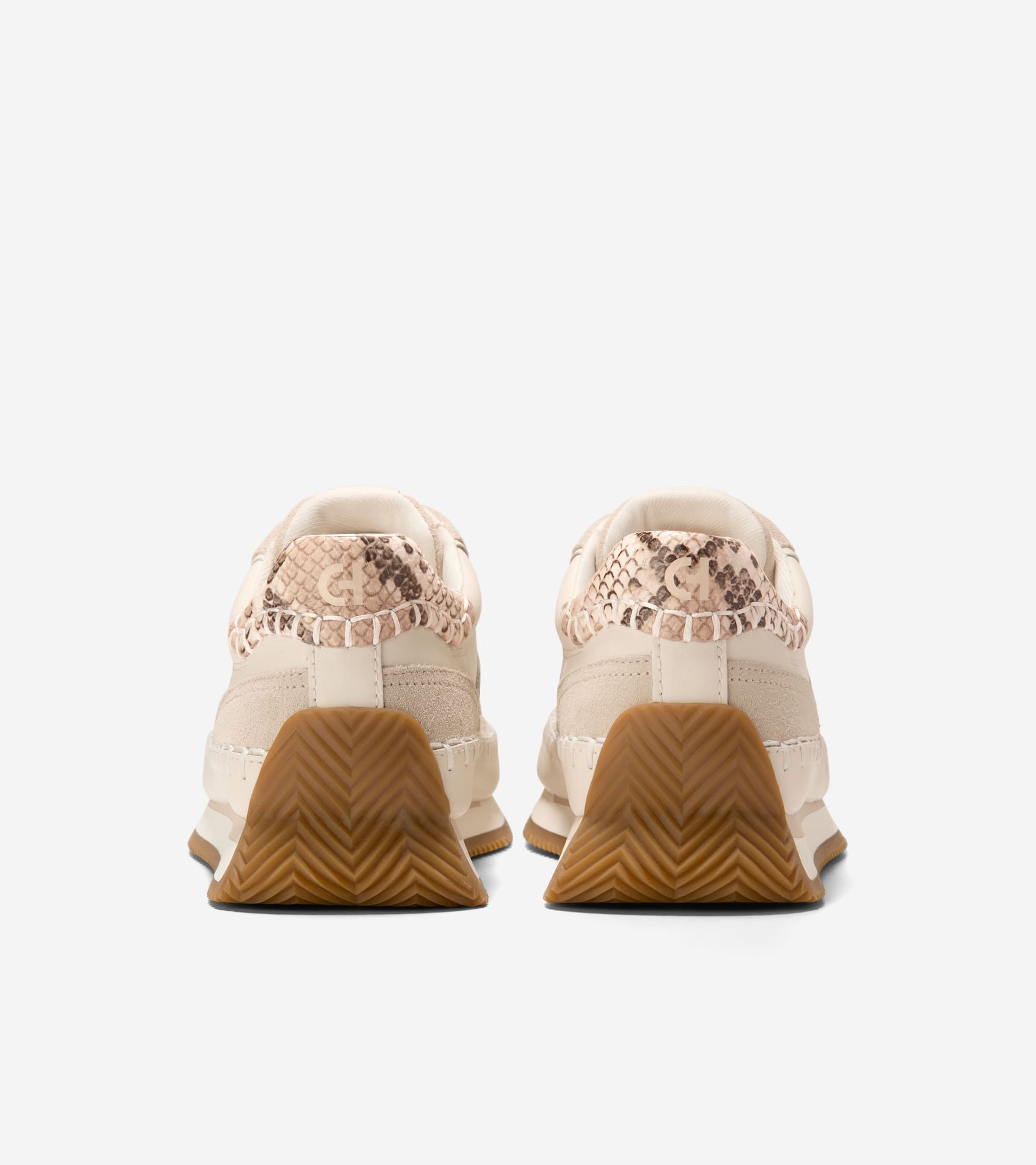 W36276:CH POWDER LTHR / SAND DOLLAR SDE / MOJAVE SNAKE PRINT LTHR