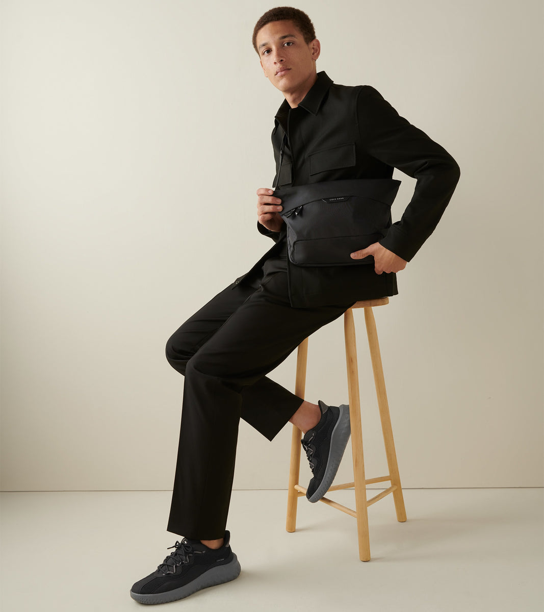 C36722:BLACK/CH DARK PAVEMENT