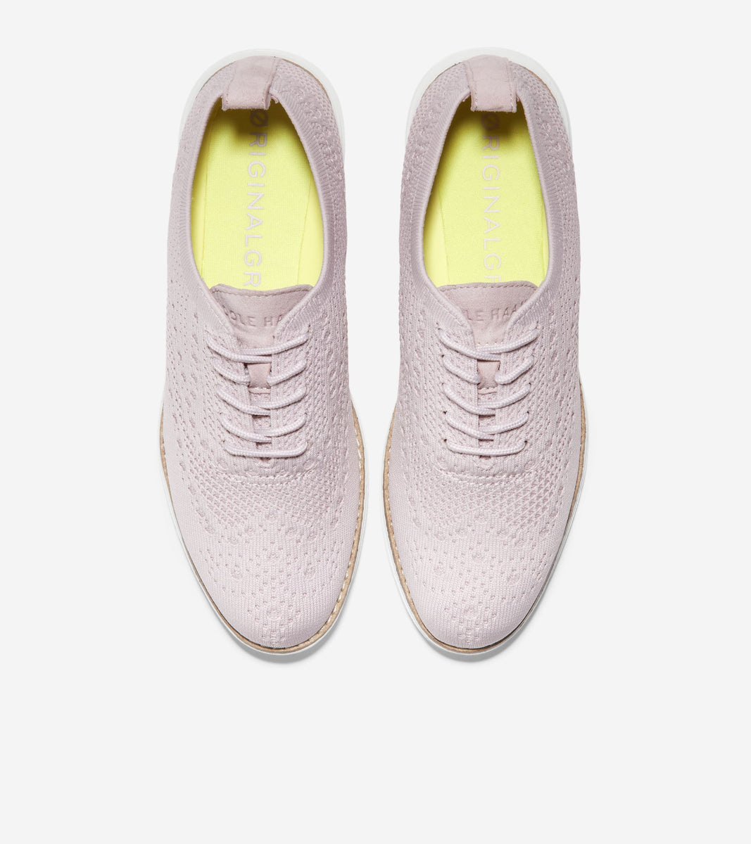 W24049:LILAC MARBLE KNIT/BLANC DE BLANC