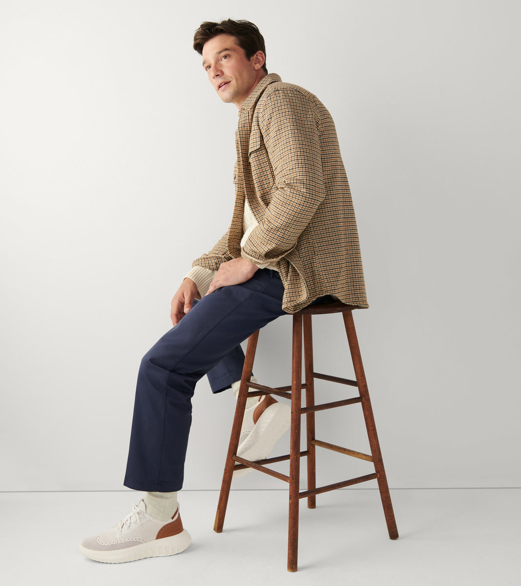 C37576:SILVER BIRCH/DARK SEQUOIA/IVORY