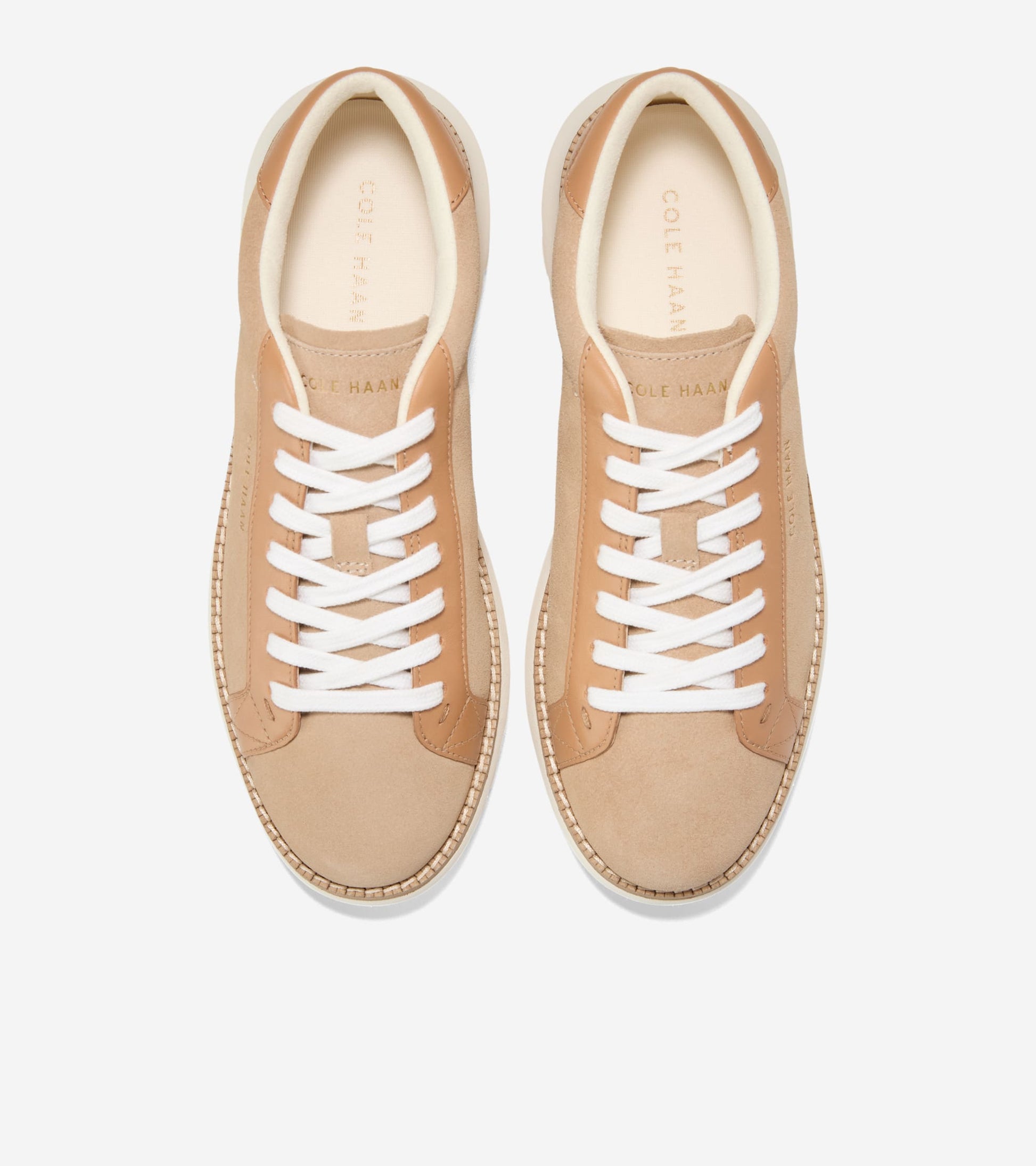 W35139:CH TUSHCAN SAND SUEDE/BISCUIT/IVORY