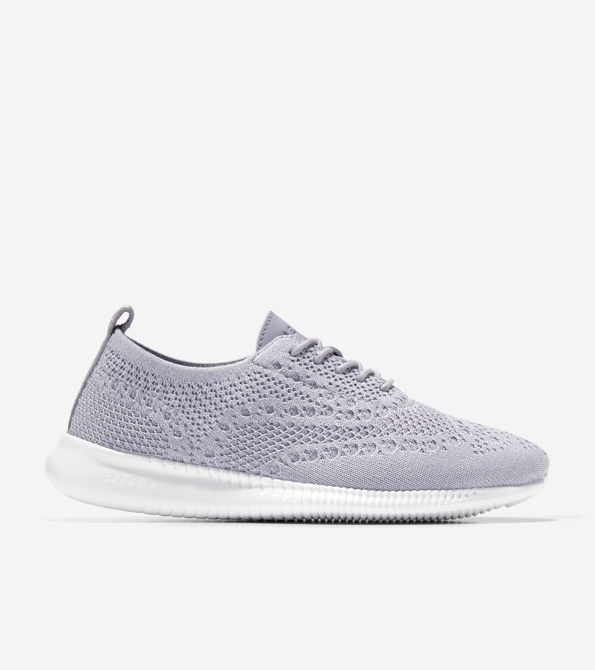 W28586:DAPPLE GRAY/SILVER METALLIC KNIT/OPTIC WHITE