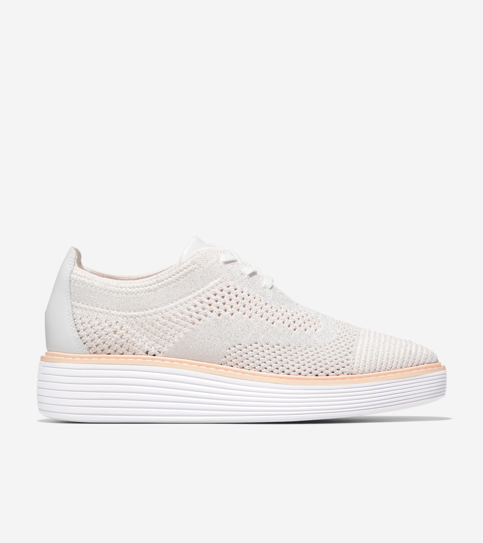 W28116:OPTIC WHITE/METALLIC SILVER KNIT/NIMBUS CLOUD