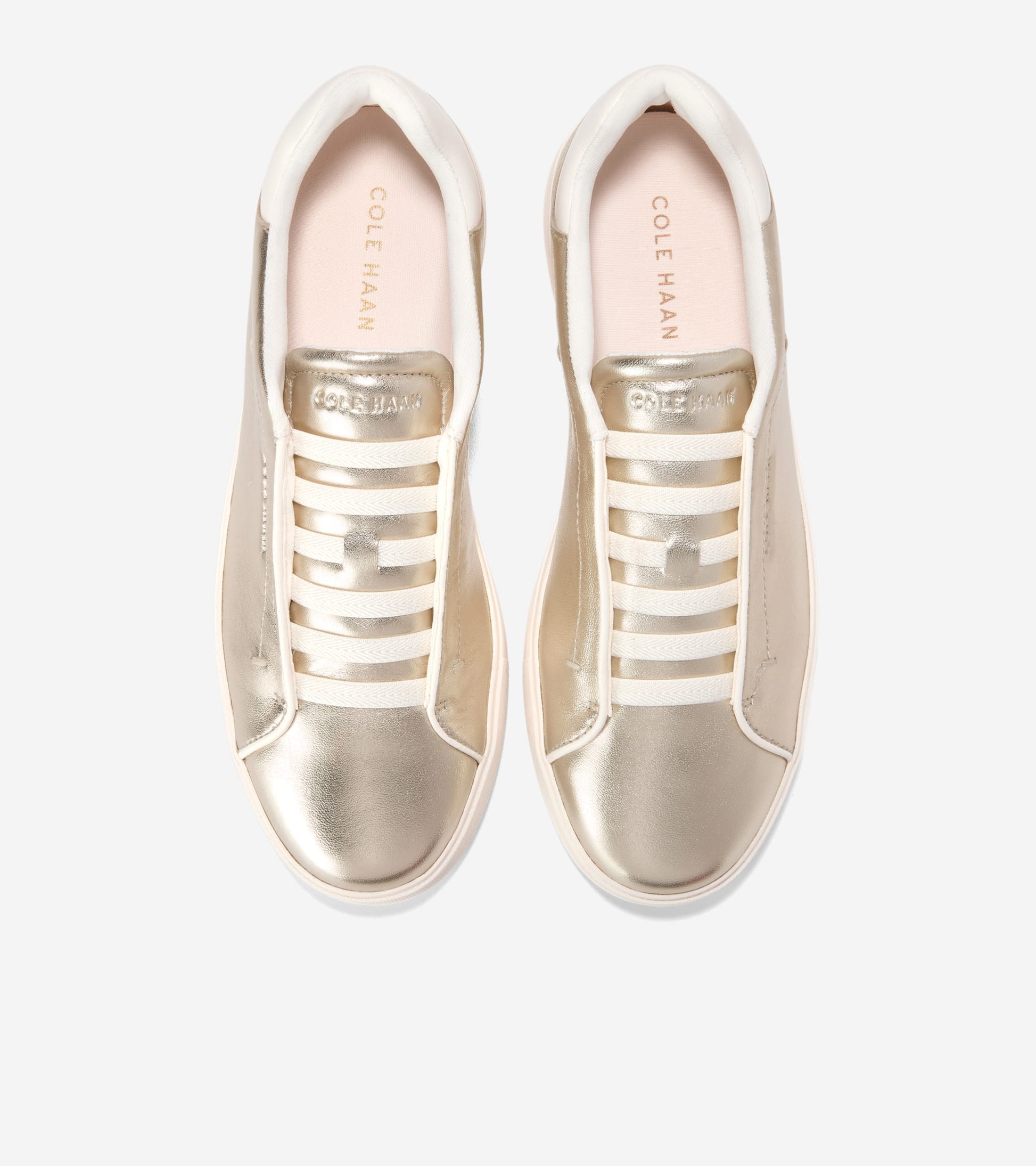 W35016:SOFT GOLD METALLIC/IVORY